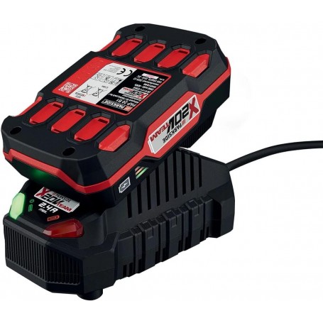 Parkside Batteria e Caricabatteria 20 V 2 Ah Con Bilanciamento Delle Celle Compatibile con tutta la serie X TEAM 20 V